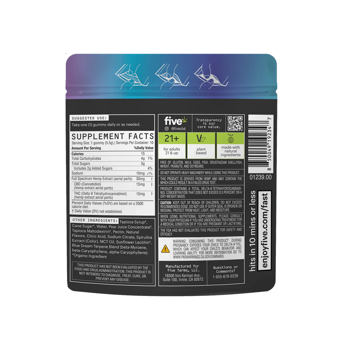 fast-acting 15mg thc gummies variety pack - Image 6