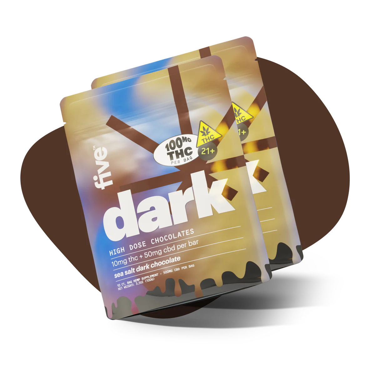 sea salt 10mg thc dark chocolates - Image 5