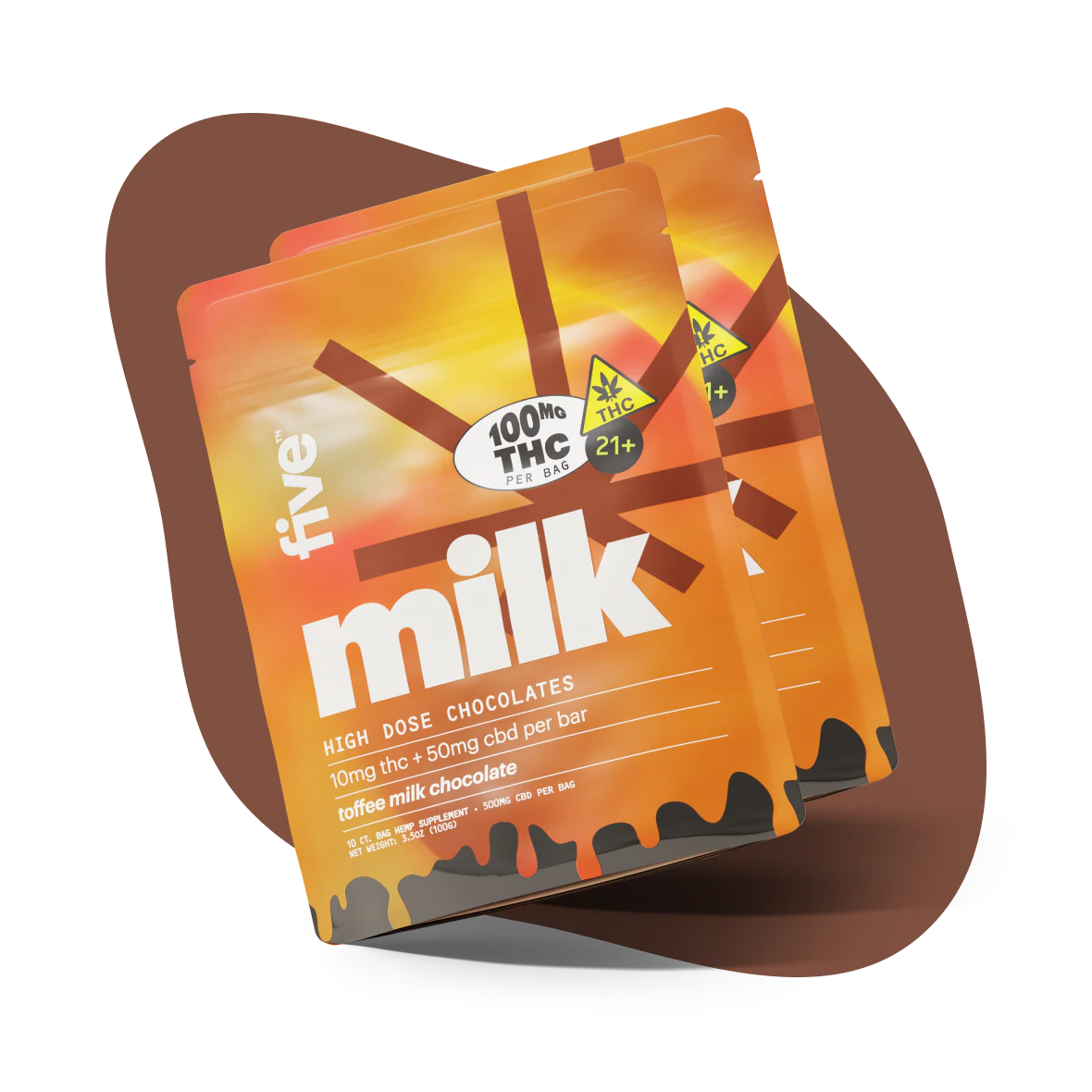 toffee 10mg thc milk chocolates - Image 5