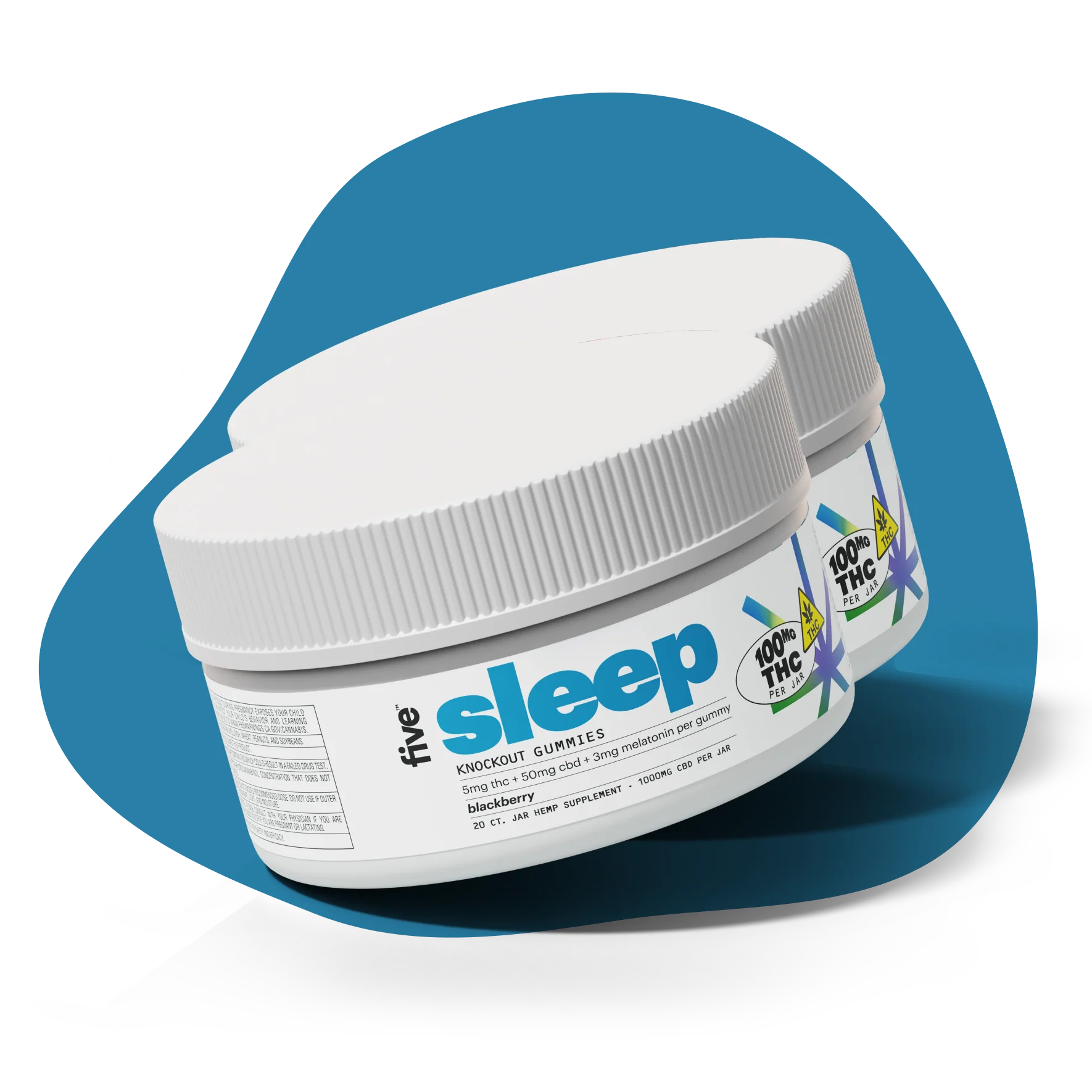 knockout sleep 5mg thc gummies - Image 4